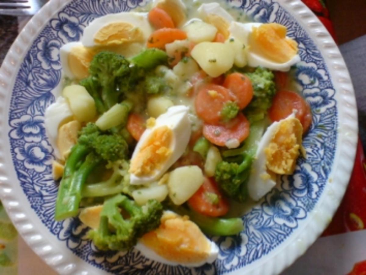 Raffiniertes Eier-Ragout mit Gemüse - Rezept