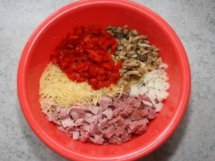 Pizza - Brötchen - Rezept