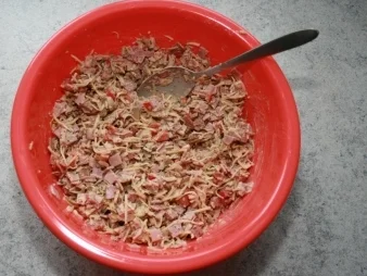 Pizza - Brötchen - Rezept