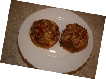 Pizza - Brötchen - Rezept