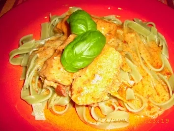 Fleischröllchen mit Tomaten - Mozarella - Füllung - Rezept