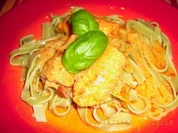 Fleischröllchen mit Tomaten - Mozarella - Füllung - Rezept