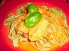 Fleischröllchen mit Tomaten - Mozarella - Füllung - Rezept