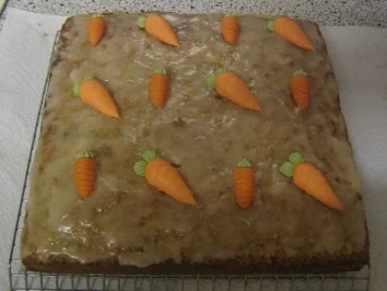 Rezept: MÖHREN-BLECHKUCHEN Bild Nr. 2 MÖHREN-BLECHKUCHEN - Rezept - Bild Nr. 2