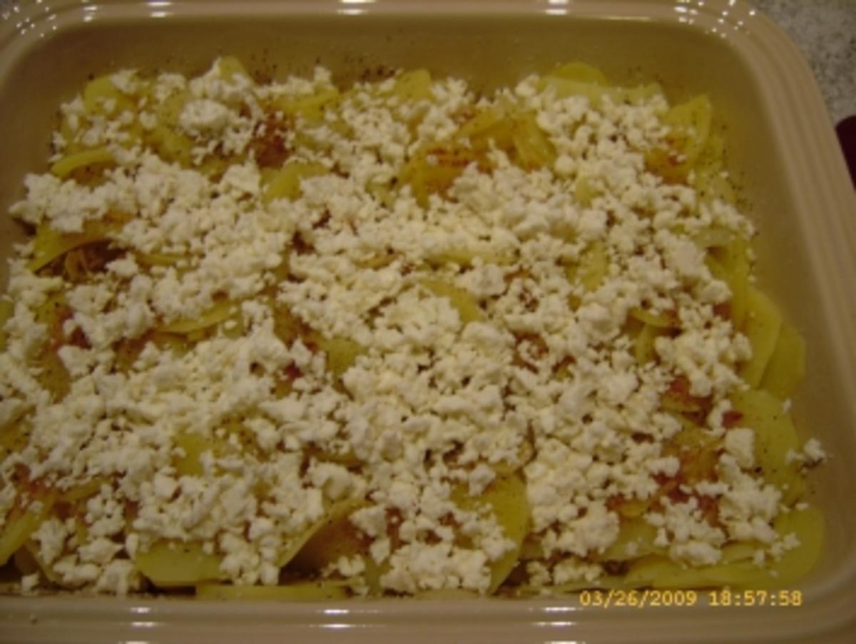 Kretanische Kartoffeln - ein griechischer Genuss - Rezept