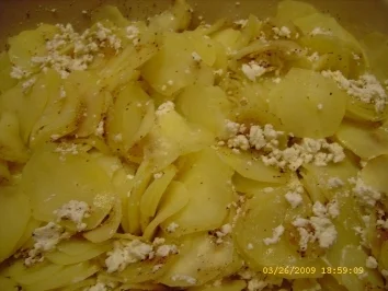 Kretanische Kartoffeln - ein griechischer Genuss - Rezept