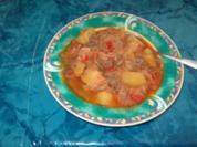 Weisskohl mit Fleisch - Rezept