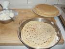 Creme-fraiche Pfannkuchen - Rezept