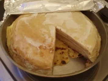 Creme-fraiche Pfannkuchen - Rezept