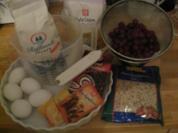 Kirsch - Nußkuchen  gut und scnelle Zubereitung - Rezept