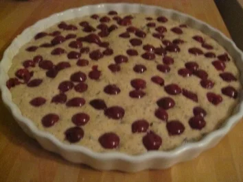 Kirsch - Nußkuchen  gut und scnelle Zubereitung - Rezept