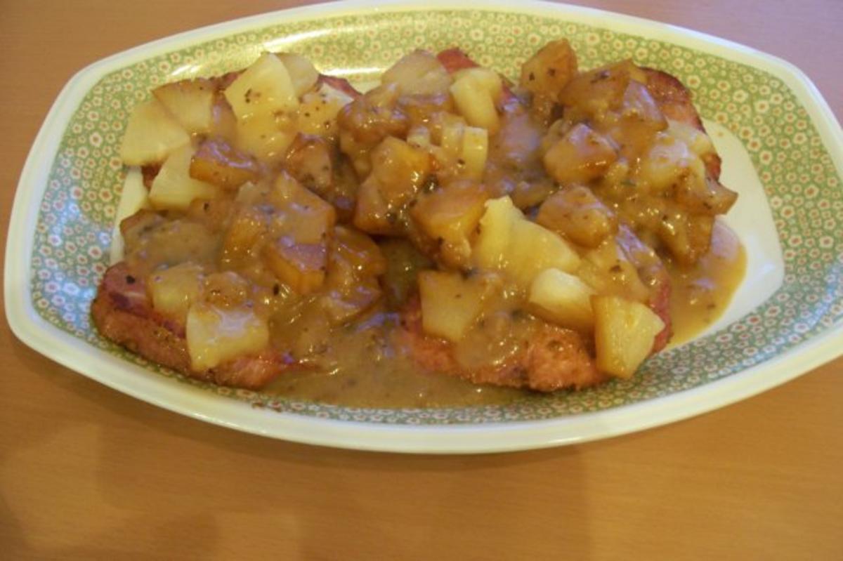 Kasseler Scheiben mit Ananas - Rezept mit Bild - kochbar.de