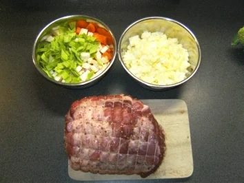 Rezept: Schweinebraten (für Anfänger) mit Broccoli und Kartoffeln Schweinebraten (für Anfänger) mit Broccoli und Kartoffeln - Rezept