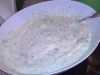 Joghurtsauce----- Abdugh xiar - Rezept