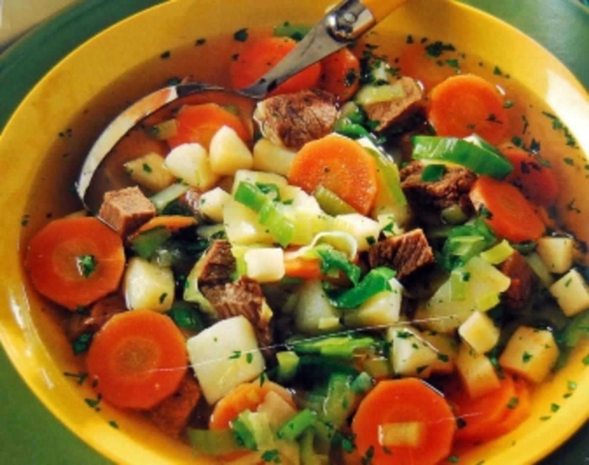 Gemüse Eintopf mit Rindfleisch - Rezept - kochbar.de