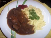 Wildschweingulasch - Rezept