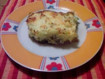 Rezept: Rosenkohl unter Kartoffelhaube Rosenkohl unter Kartoffelhaube - Rezept