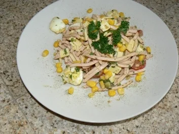 Fleischsalat a la Kraueterhexe - Rezept