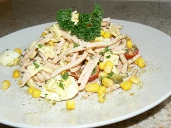 Fleischsalat a la Kraueterhexe - Rezept