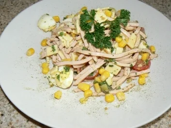 Fleischsalat a la Kraueterhexe - Rezept