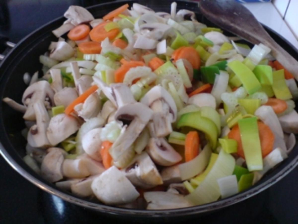 Schnitzel mit Gemüsesoße - Rezept - Bild Nr. 9