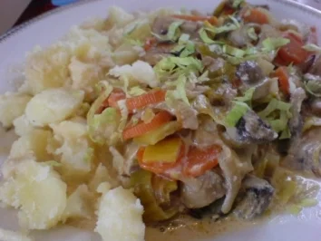 Schnitzel mit Gemüsesoße - Rezept - Bild Nr. 15