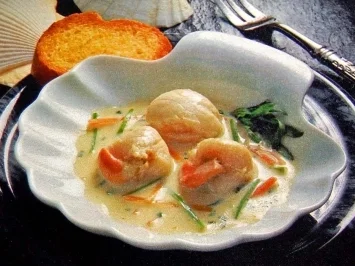 Feine Jakobsmuscheln - Rezept