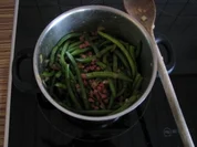 "BEILAGE" Speckbohnen a la Schwiegermama - Rezept