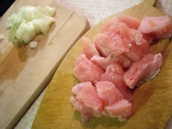 Rezept: Cremige Gemüse-Puten-Rahm Pfanne Cremige Gemüse-Puten-Rahm Pfanne - Rezept