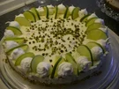 Torte : Quark-Limetten-Torte - Rezept