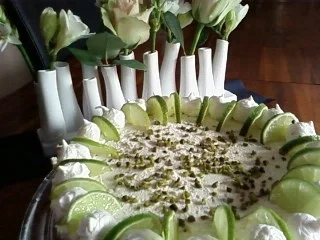 Torte : Quark-Limetten-Torte - Rezept - Bild Nr. 2