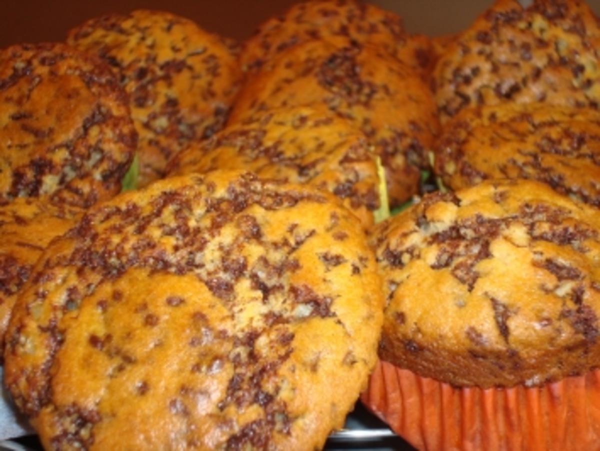 Schoko-Vanille-Muffins - Rezept