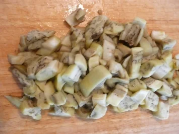 Scharfes Auberginen-Curry - Rezept