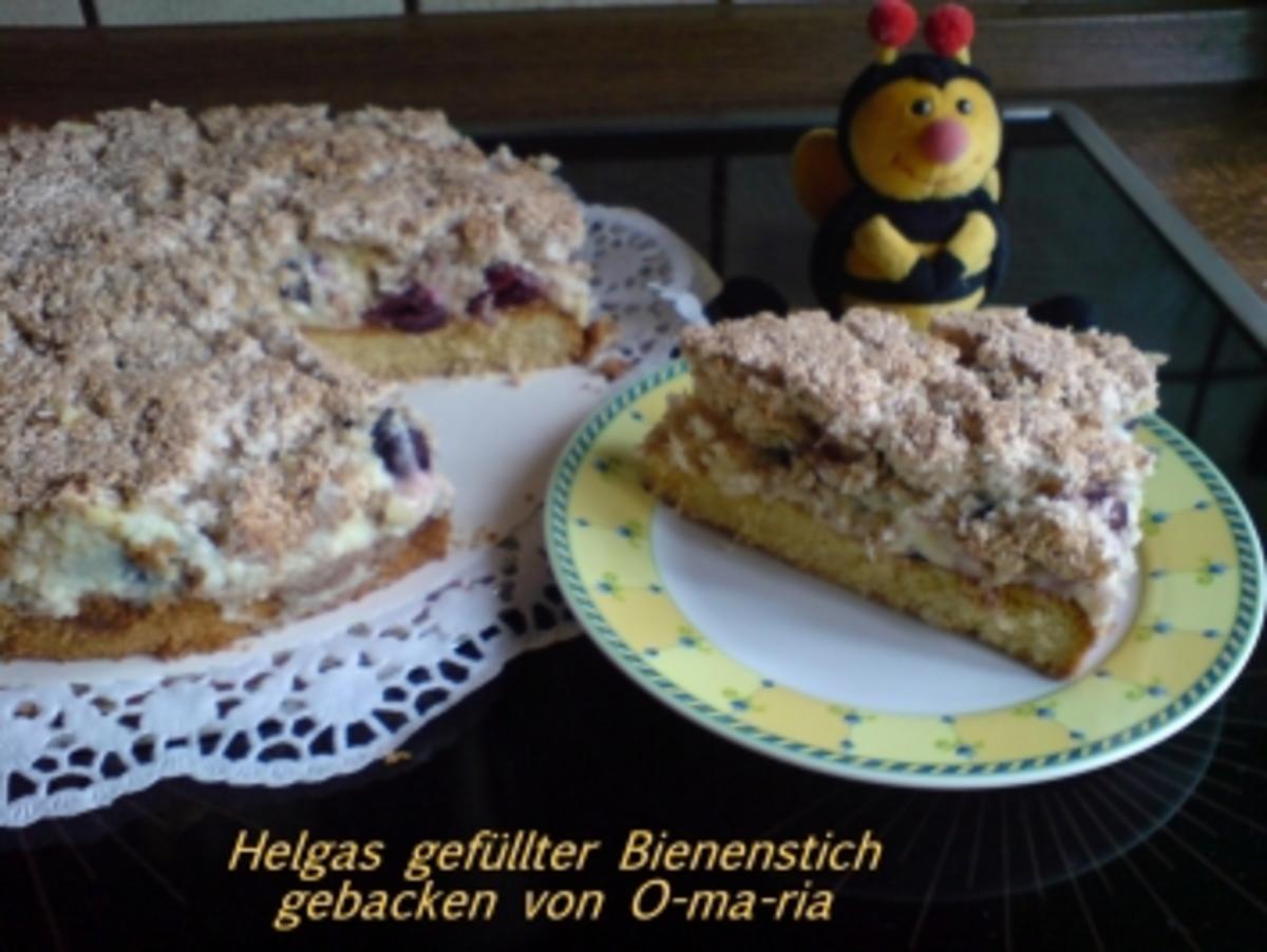 Bilder für Kuchen - Helgas gefüllter Bienenstich - Rezept