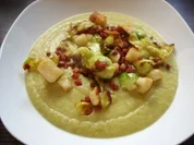Rosenkohlcremesuppe - Rezept