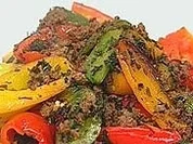 Hackiges Paprika-Pfefferschotengemüse - Rezept