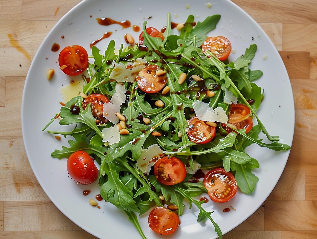 Ruccola-Salat-Ein Hauch von Sommer - Rezept - Bild Nr. 2