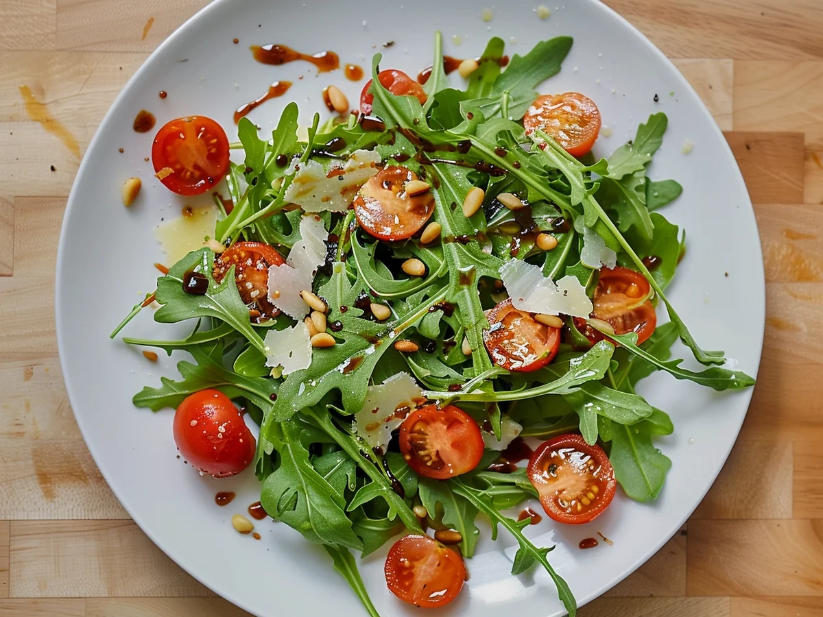 Rezept: Ruccola-Salat-Ein Hauch von Sommer Bild Nr. 2 Ruccola-Salat-Ein Hauch von Sommer - Rezept - Bild Nr. 2