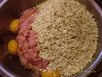 Rezept: Hackfleischkuchen / Gehacktes - Pizza Bild Nr. 7 Hackfleischkuchen / Gehacktes - Pizza - Rezept - Bild Nr. 7