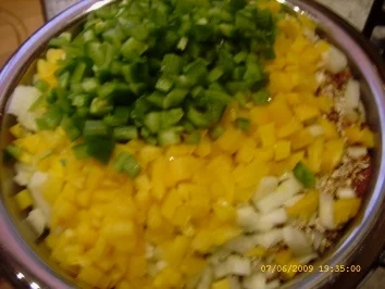 Rezept: Hackfleischkuchen / Gehacktes - Pizza Bild Nr. 16 Hackfleischkuchen / Gehacktes - Pizza - Rezept - Bild Nr. 16