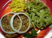 Hackfleischkuchen / Gehacktes - Pizza - Rezept