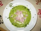Feine Erbsensuppe mit gekochtem Schinken - Rezept