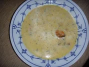 Geschäumtes Muschelsüppchen - Rezept