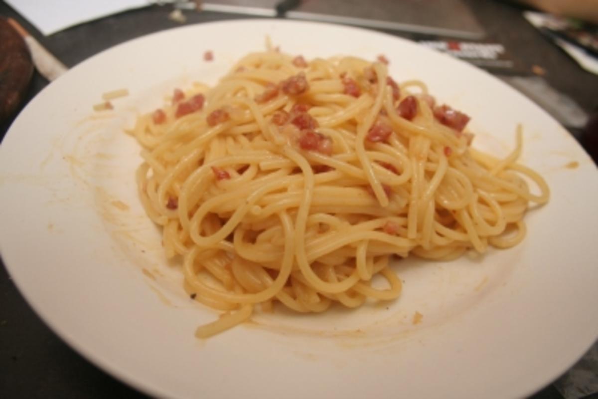 Spaghetti Carbonara (Originalrezept) - Rezept