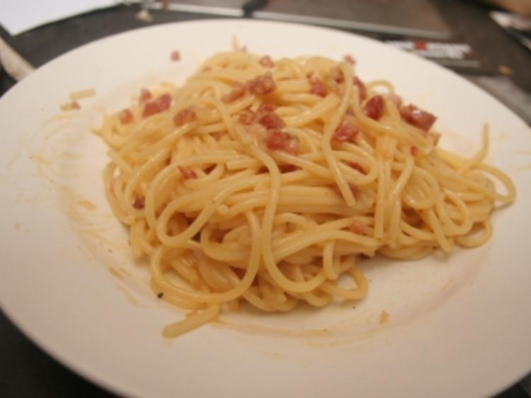 Spaghetti Carbonara Originalrezept Rezept Kochbar De