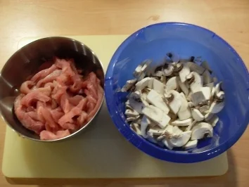 Rahm-Geschnetzeltes - Rezept