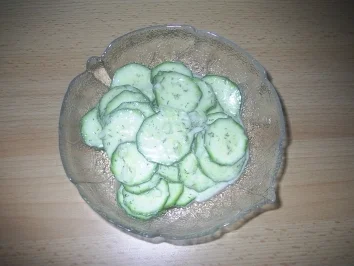 Salat - Zucchini-Salat - Rezept