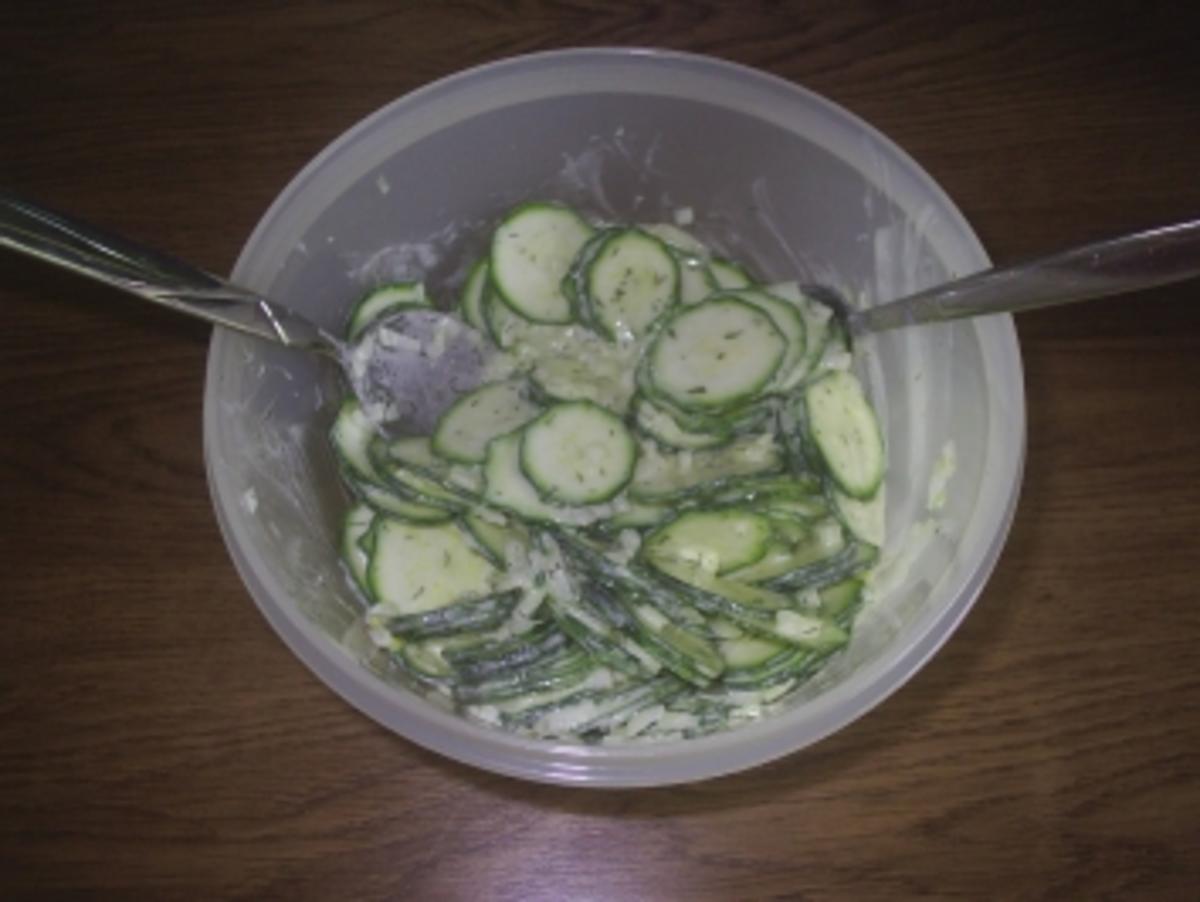 Salat - Zucchini-Salat - Rezept - Bild Nr. 2