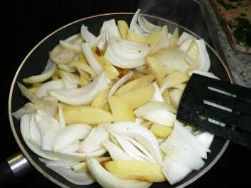 Zwiebelauflauf - Rezept