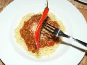 Spaghetti Bolognese a la Kraueterhexe - Rezept